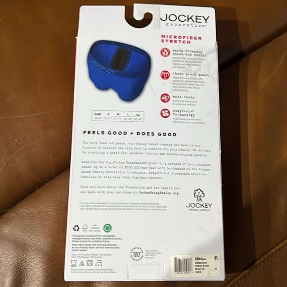 Jockey Generation Men's No Chafe
Underwear 3pk - Blue S D12 - Picture 6 of 6